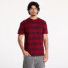 Póló Tommy Jeans Regular Classic Overdyed Tee Deep Rouge/ Heritage Pink Stripe M-alacsony-ár