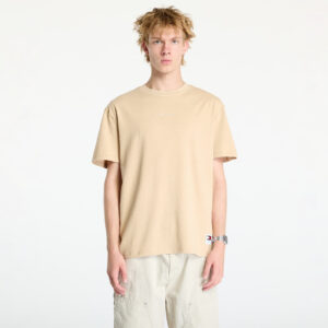 Póló Tommy Jeans Regular Classic Tee Beige S-alacsony-ár