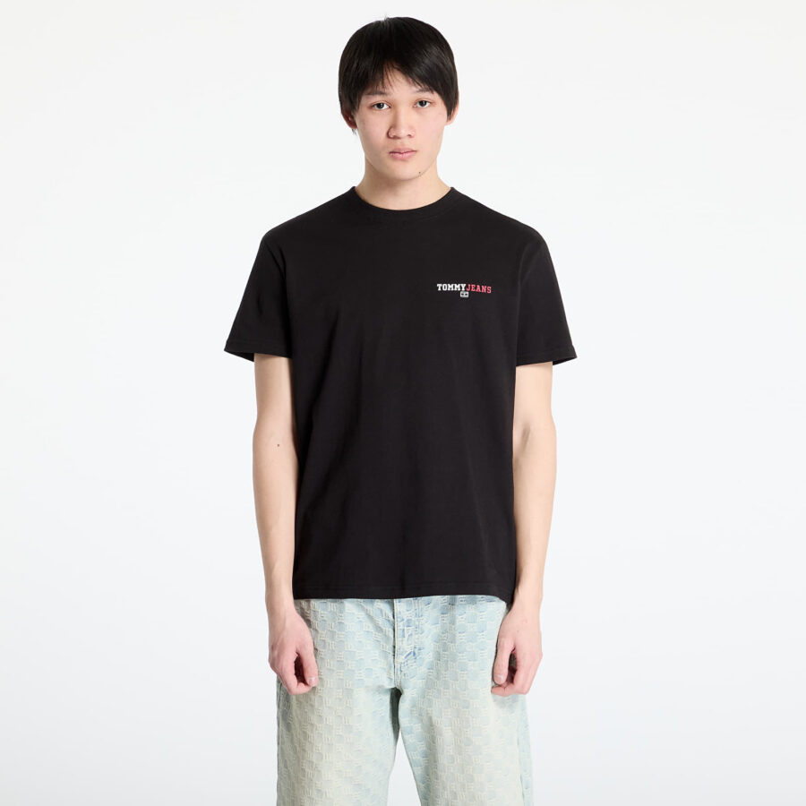 Póló Tommy Jeans Regular Dna Graphic Tee Black S-alacsony-ár