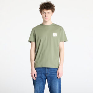 Póló Tommy Jeans Regular Dna Graphic Tee Green M-alacsony-ár