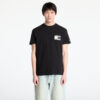 Póló Tommy Jeans Regular Paisley Flag Tee Black S-alacsony-ár