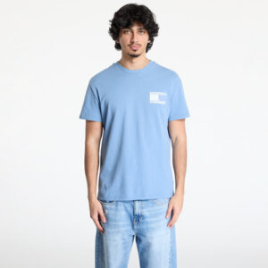 Póló Tommy Jeans Regular Paisley Flag Tee Blue L-alacsony-ár