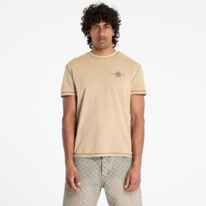 Póló Tommy Jeans Regular Small Tonal Tee Beige S-alacsony-ár