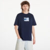 Póló Tommy Jeans Regular Street Flag Tee Dark Night Navy S-alacsony-ár
