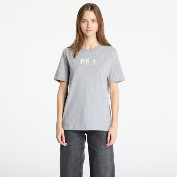 Póló Tommy Jeans Relaxed Color Varsity Tee Gray XS-alacsony-ár