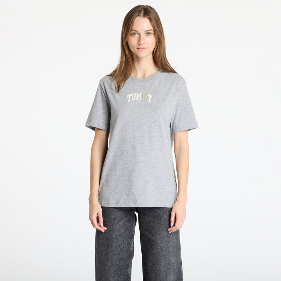 Póló Tommy Jeans Relaxed Color Varsity Tee Gray XS-alacsony-ár