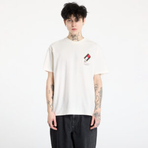 Póló Tommy Jeans Relaxed Novelty 1 Tee White S-alacsony-ár
