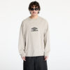 Póló Umbro Og Logo Long Sleeve T-Shirt Taupe S-alacsony-ár