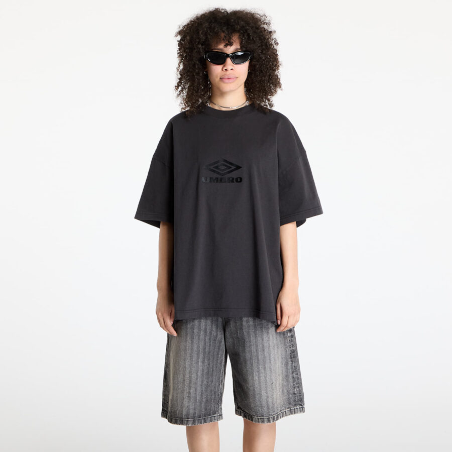 Póló Umbro Og Logo T Shirt Washed Black S-alacsony-ár