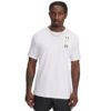 Póló Under Armour M 60/40S EVOL LOGO SS Tee White/ Midnight Navy/ Midnight Navy S-alacsony-ár