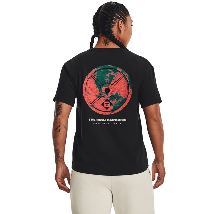 Póló Under Armour PJT ROCK GLOBE SS Black S-alacsony-ár