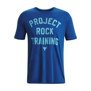 Póló Under Armour PJT ROCK TRAINING SS Blue S-alacsony-ár