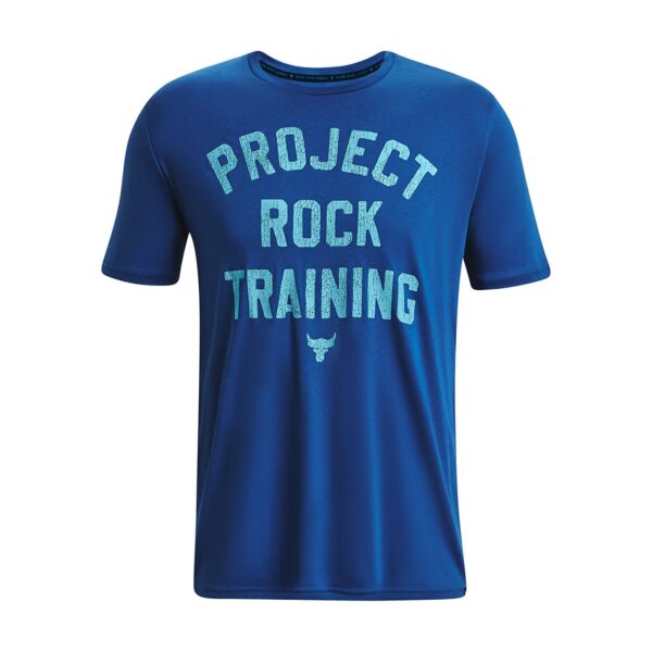 Póló Under Armour PJT ROCK TRAINING SS Blue S-alacsony-ár