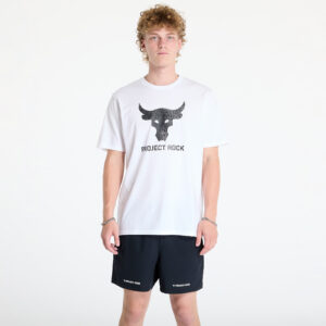 Póló Under Armour Project Rock Brahma Bull SS Tee White S-alacsony-ár