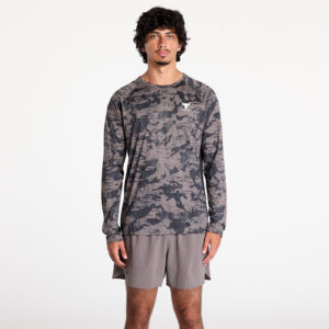 Póló Under Armour Project Rock IsoChill Long Sleeve T-Shirt Fresh Clay/ White S-alacsony-ár