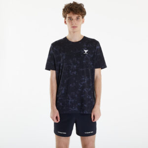 Póló Under Armour Project Rock Payof AOP Graphic Black/ Silt S-alacsony-ár