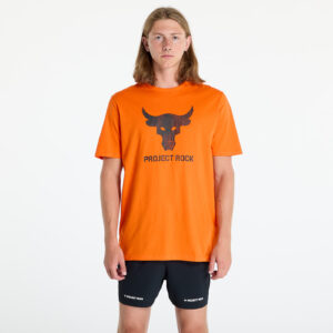 Póló Under Armour Project Rock Payoff Graphc SS Team Orange/ Black S-alacsony-ár
