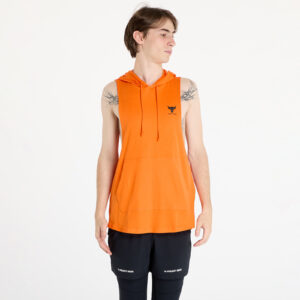Póló Under Armour Project Rock SL HD Payoff Top Team Orange/ Black S-alacsony-ár