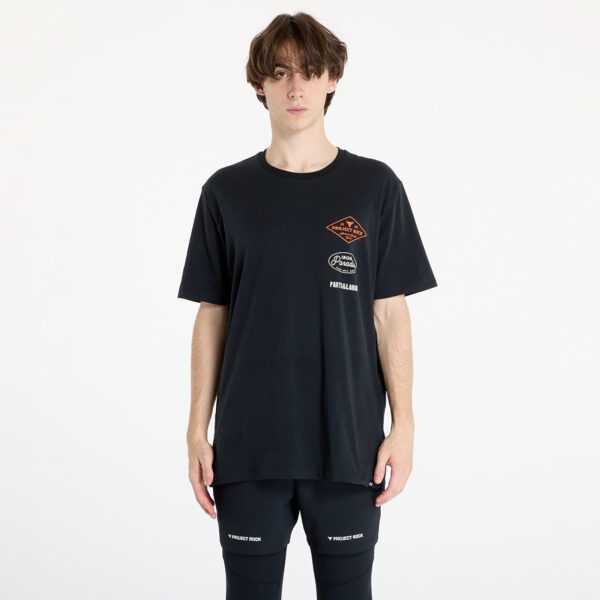 Póló Under Armour Project Rock Short Sleeve Tools T-Shirt Black/ Team Orange S-alacsony-ár