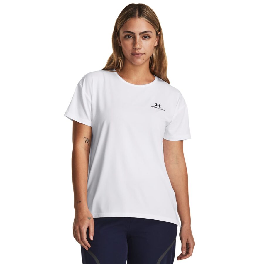 Póló Under Armour Rush Energy SS 2.0 White M-alacsony-ár