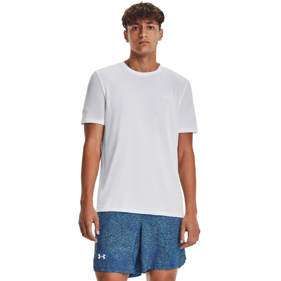 Póló Under Armour SEAMLESS STRIDE SS White S-alacsony-ár