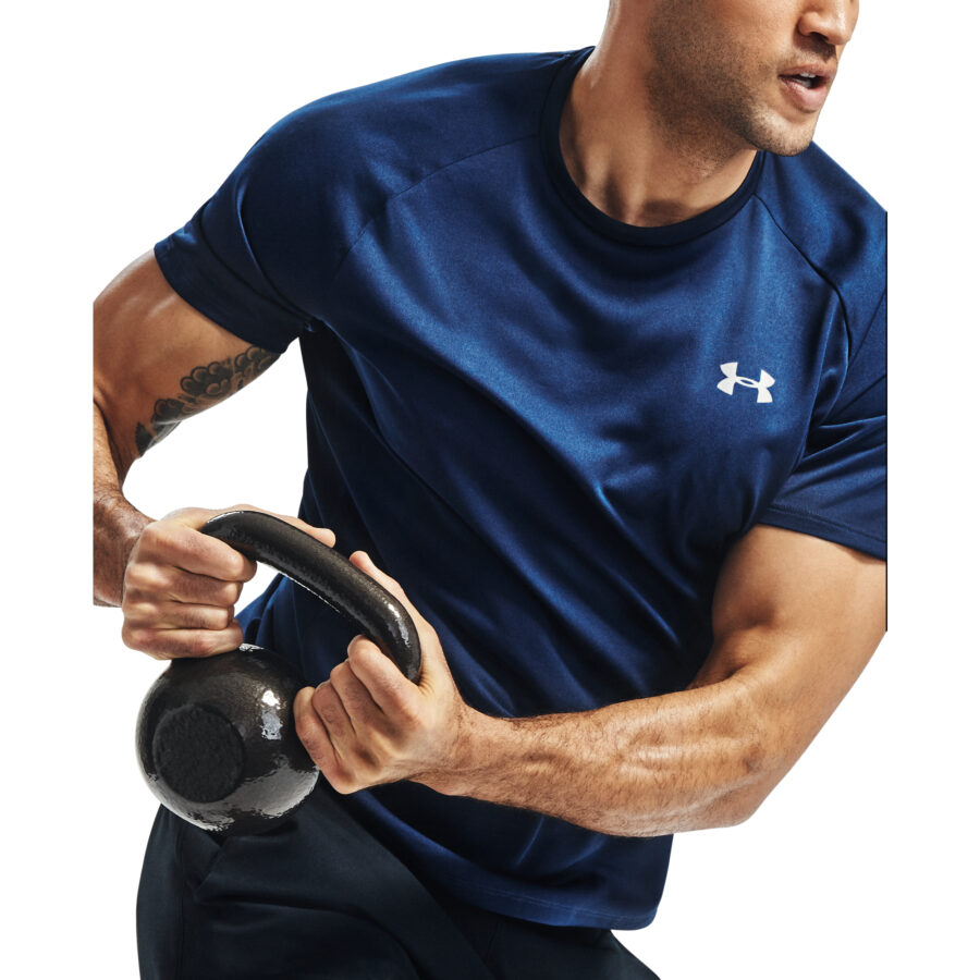 Póló Under Armour Tech 2.0 SS Tee Academy/ Graphite XS-alacsony-ár