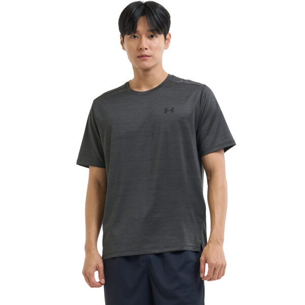 Póló Under Armour Tech Vent SS Tee Black/ Black S-alacsony-ár