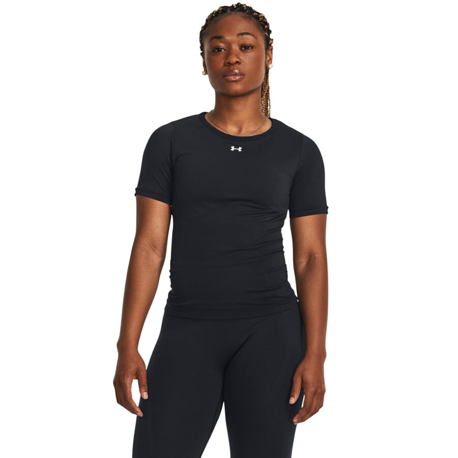Póló Under Armour Train Seamless SS Black S-alacsony-ár