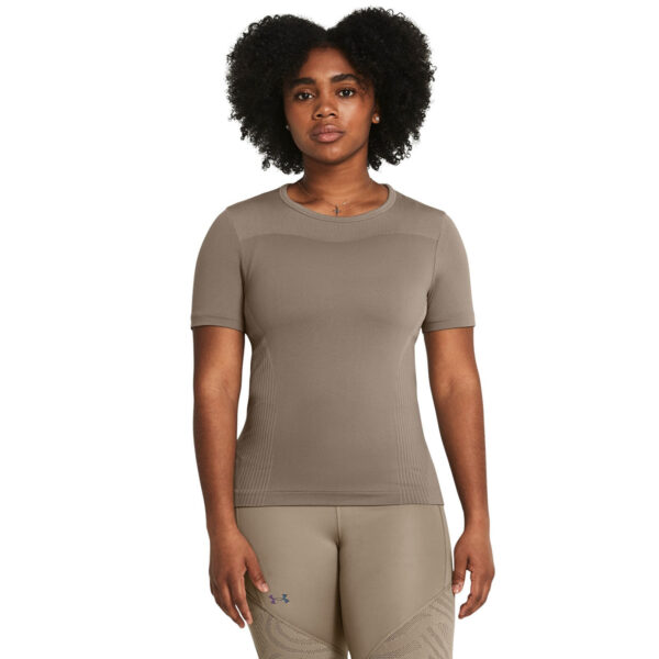 Póló Under Armour Vanish Elite Seamless SS Brown S-alacsony-ár