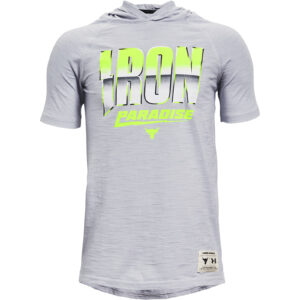 Póló Under Armour Y Project Rock Cc SS Tee Hdy Gray S-Y-alacsony-ár