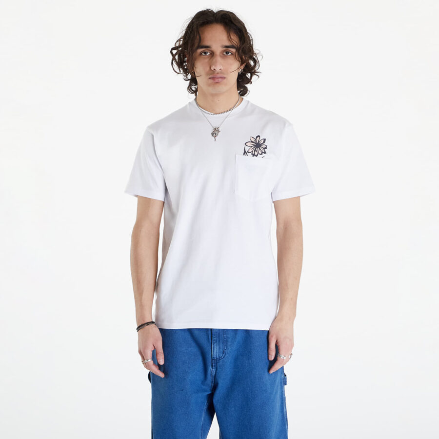 Póló Vans Brush Petal Ss Tee White S-alacsony-ár