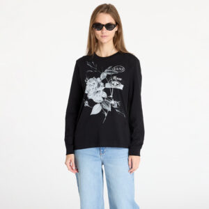 Póló Vans Damask LS Bff Black M-alacsony-ár