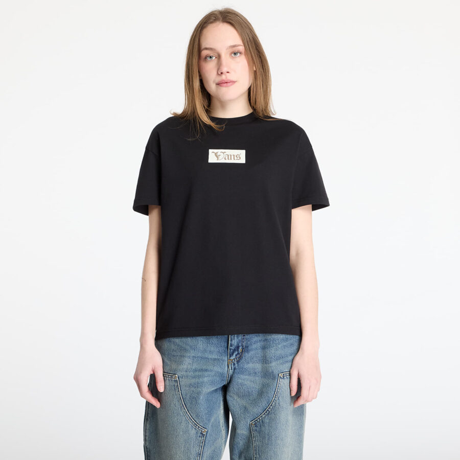 Póló Vans Garden Oversized Ss T-Shirt Black XS-alacsony-ár