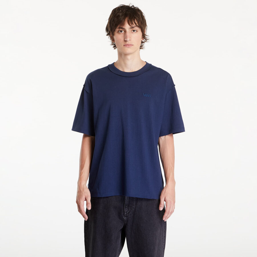 Póló Vans LX Premium Short Sleeve T-Shirt Dress Blues M-alacsony-ár