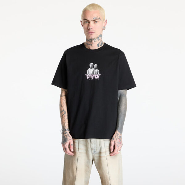 Póló Wasted Paris M Pike T-Shirt UNISEX Black S-alacsony-ár