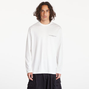 Póló Y-3 Logo Long Sleeve Tee UNISEX Core White M-alacsony-ár