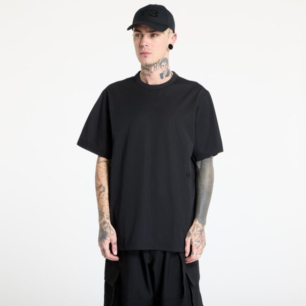 Póló Y-3 Premium Short Sleeve T-Shirt UNISEX Black XS-alacsony-ár