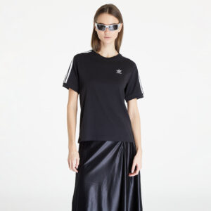Póló adidas 3 Stripe Tee Black S-alacsony-ár