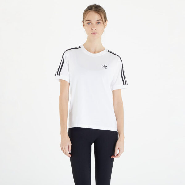 Póló adidas 3 Stripe Tee White XS-alacsony-ár