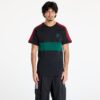 Póló adidas 3 Stripes Panel T-Shirt Black/ Core Green S-alacsony-ár