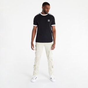Póló adidas 3-Stripes Short Sleeve Tee Black S-alacsony-ár