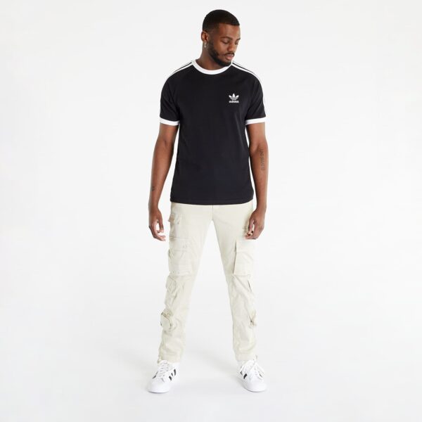 Póló adidas 3-Stripes Short Sleeve Tee Black S-alacsony-ár