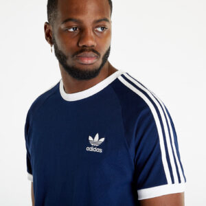 Póló adidas 3-Stripes Short Sleeve Tee Night Indigo XXL-alacsony-ár