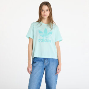 Póló adidas Adicolor Trefoil Tee Boxy Semi Flash Aqua M-alacsony-ár