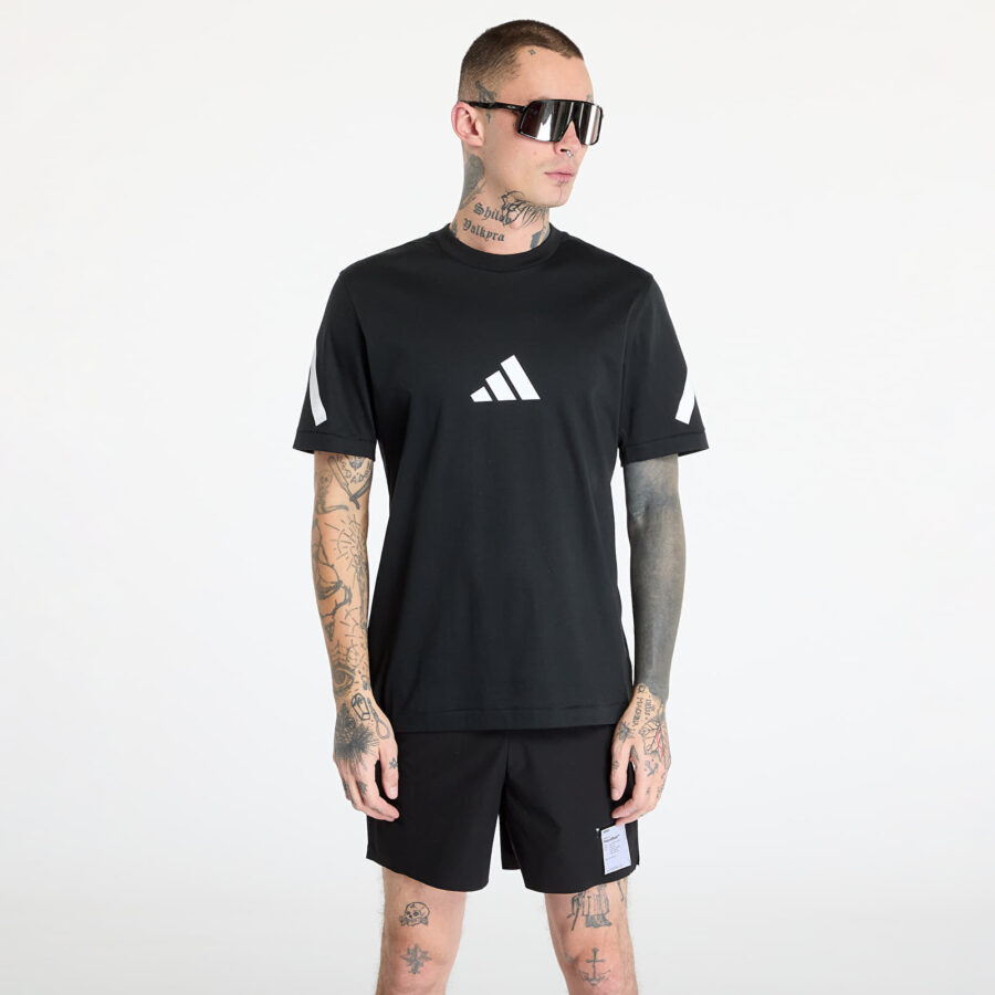 Póló adidas Adidas Z.N.E. T-Shirt Black/ White XL-alacsony-ár
