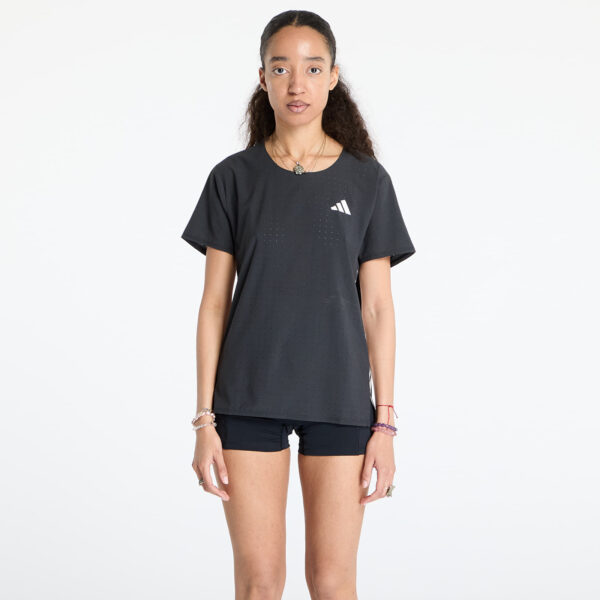 Póló adidas Adizero Running T-Shirt Black/ Black XS-alacsony-ár