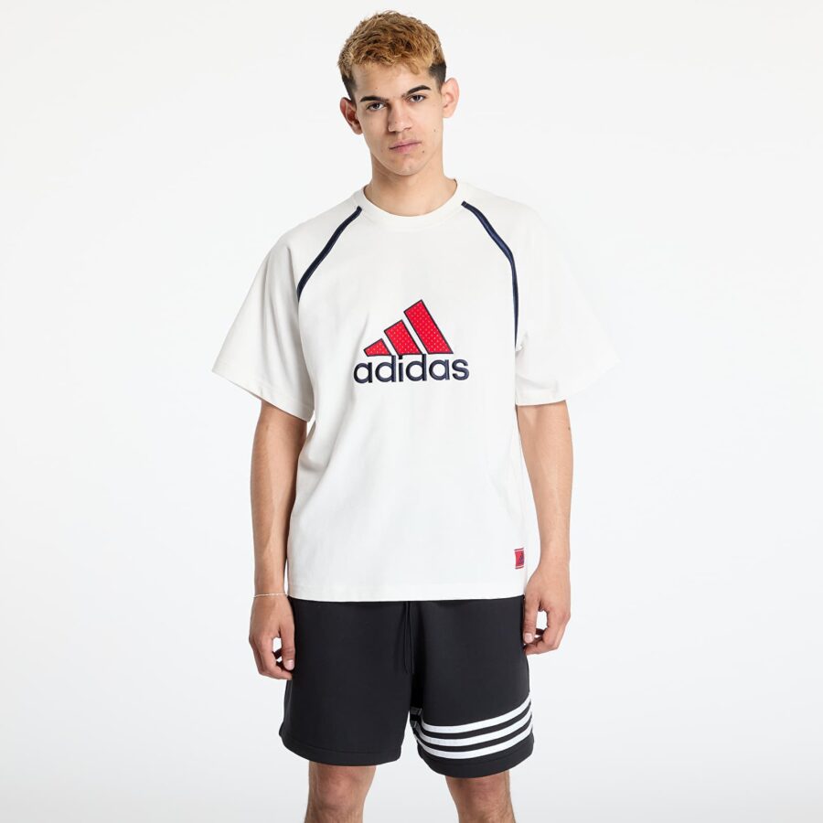Póló adidas Badge Tee Cloud White S-alacsony-ár