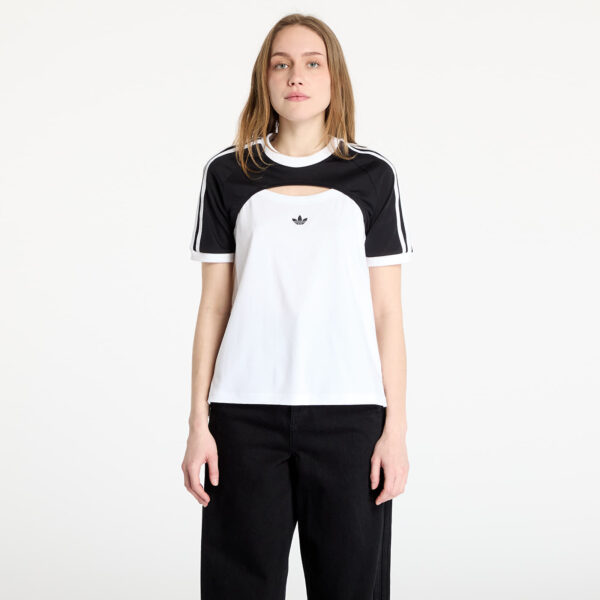 Póló adidas Cali Tee Black/ Black/ White XS-alacsony-ár