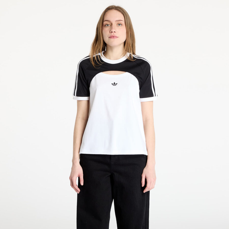 Póló adidas Cali Tee Black/ Black/ White XS-alacsony-ár