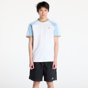 Póló adidas Cali Tee White/ White/ Clear Sky M-alacsony-ár